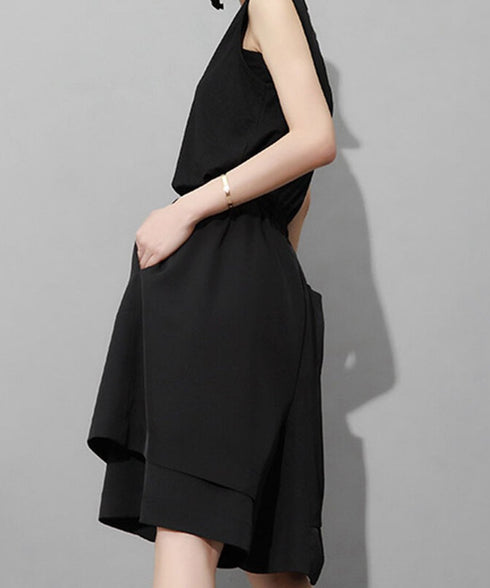 Wide Bermuda Pants